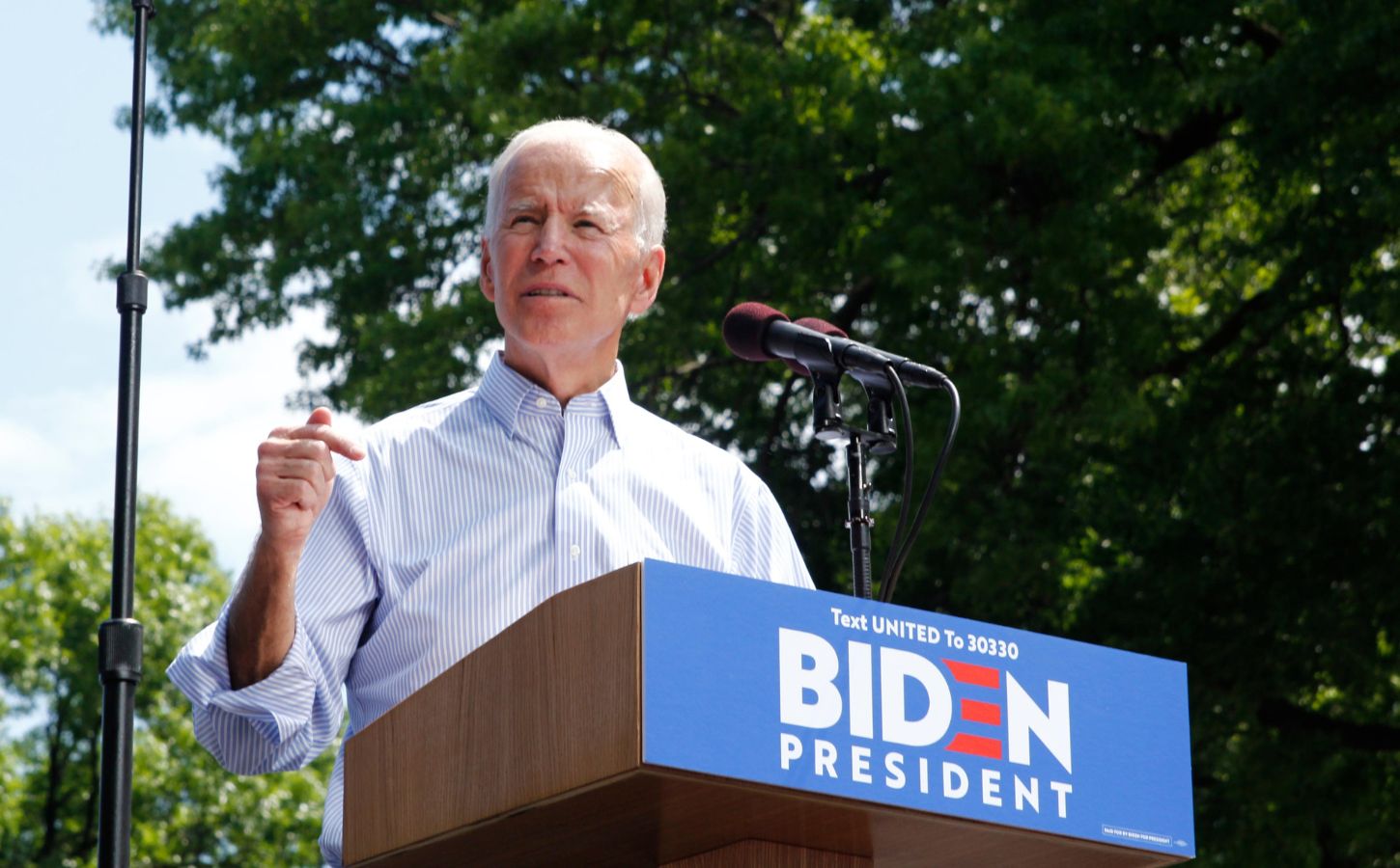 US president Joe Biden, who just approved the Willow Oil Project for drilling in Alaska
